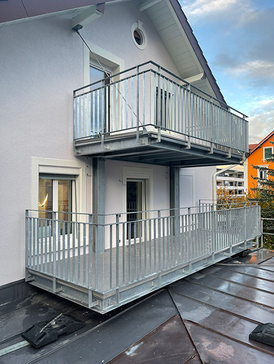 Metall-Balkone - Fuchs & Fuchs Metallbau und Stahlbau AG, Arbon