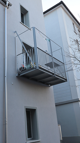 Metall-Balkone - Fuchs & Fuchs Metallbau und Stahlbau AG, Arbon