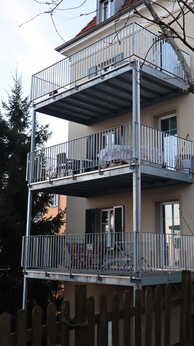 Metall-Balkone - Fuchs & Fuchs Metallbau und Stahlbau AG, Arbon