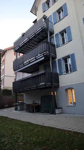 Metall-Balkone - Fuchs & Fuchs Metallbau und Stahlbau AG, Arbon